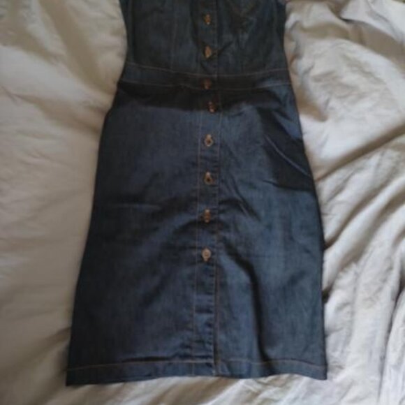 Dynamite denim sleeveless dress - Picture 4 of 4